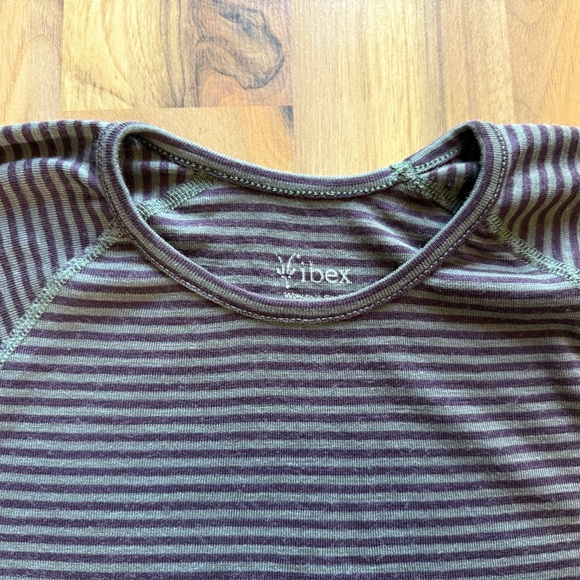 IBEX Striped “Woolie”. Size Small - Picture 2 of 3